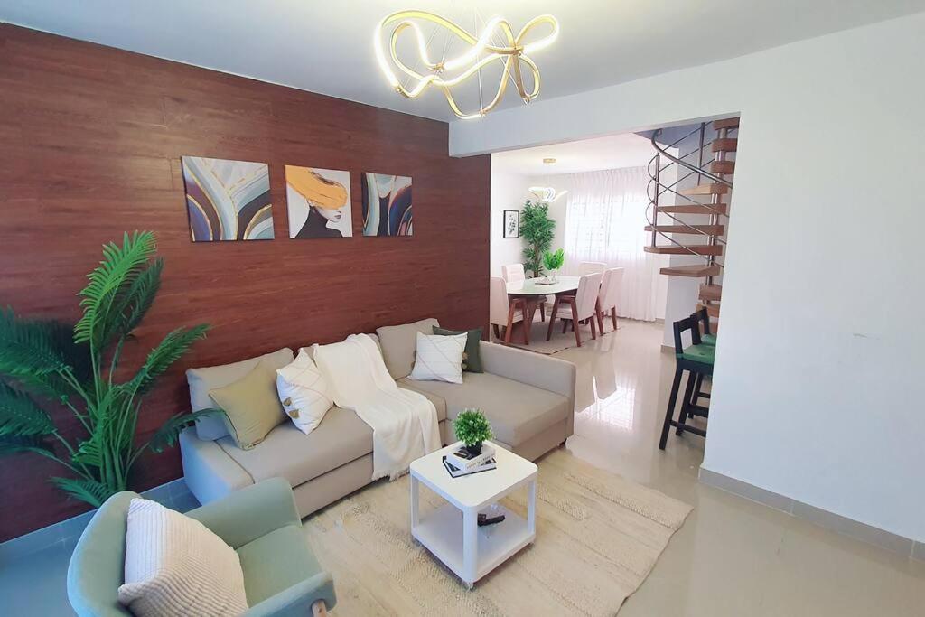 BarahonaApart. Bbq, Jacuzzi Y Vista Al Mar, 4Hb/Ac.公寓 外观 照片