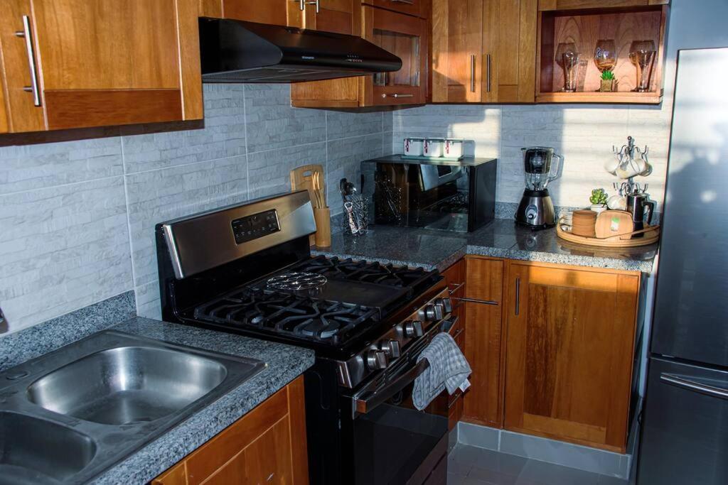 BarahonaApart. Bbq, Jacuzzi Y Vista Al Mar, 4Hb/Ac.公寓 外观 照片